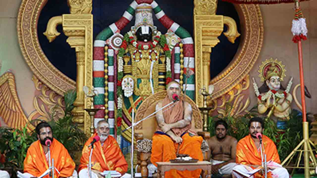 Tirumala | పారాయణాలతో సమాజంలో ధార్మిక విలువలు పెంపు : విజయేంద్ర సరస్వతి