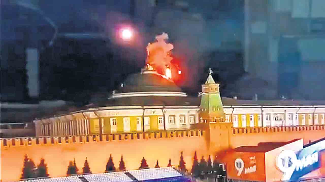 Vladimir Putin |  పుతిన్‌ హత్యకు ఉక్రెయిన్‌ యత్నం.. అడ్డుకున్నామని ప్రకటించిన రష్యా