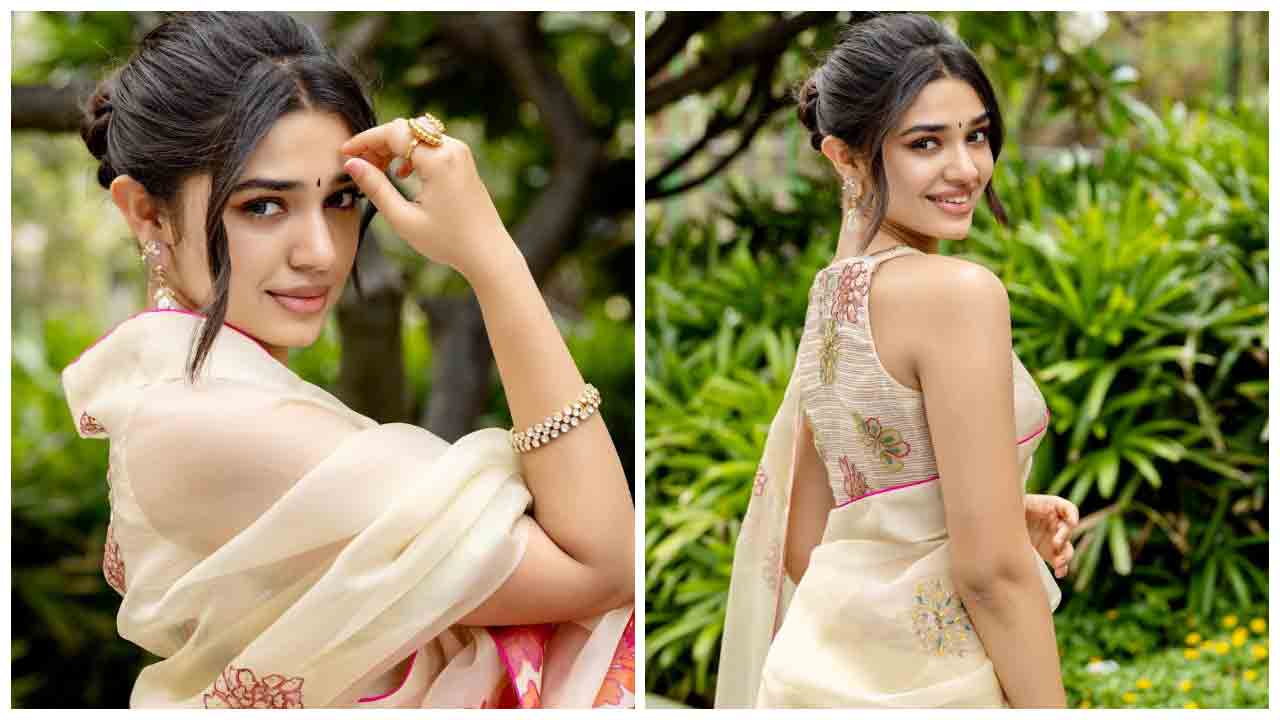 Krithi Shetty | ఓర చూపుతో కట్టిపడేస్తున్న కృతి శెట్టి..