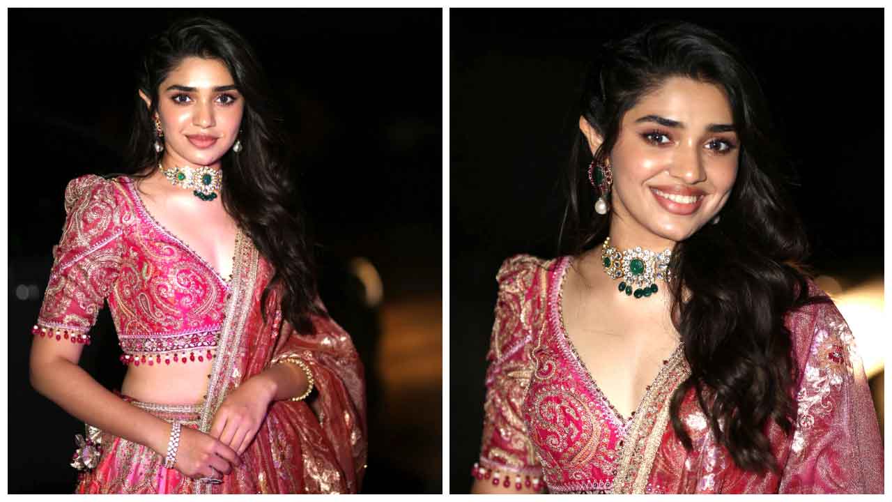 Krithi Shetty | కస్టడీ మూవీ ప్రీ రిలీజ్ ఈవెంట్‌లో కృతి శెట్టి..