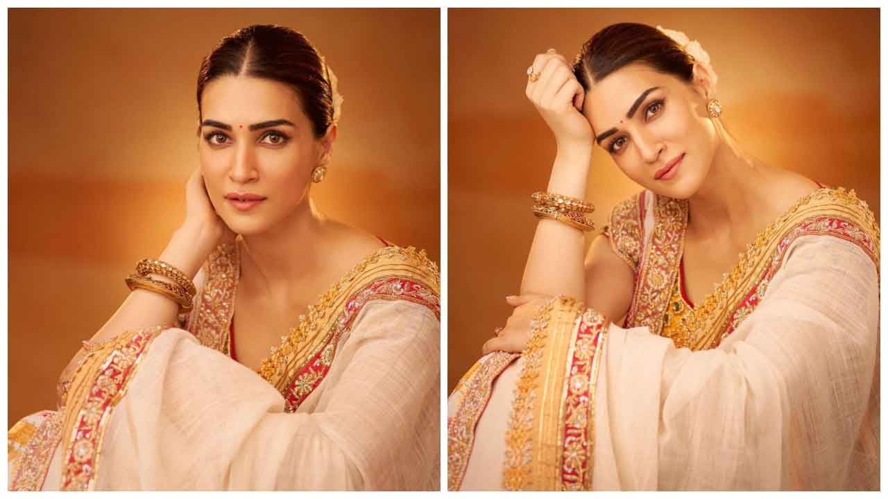 Kriti Sanon | చీరలో మురిపిస్తున్న కృతి సనన్..