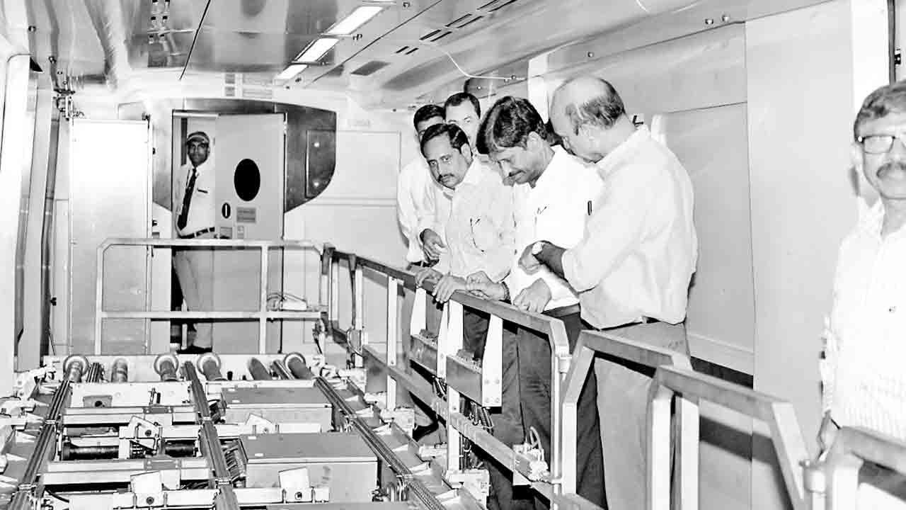 ఢిల్లీ ఎయిర్‌పోర్టు మెట్రో సందర్శన