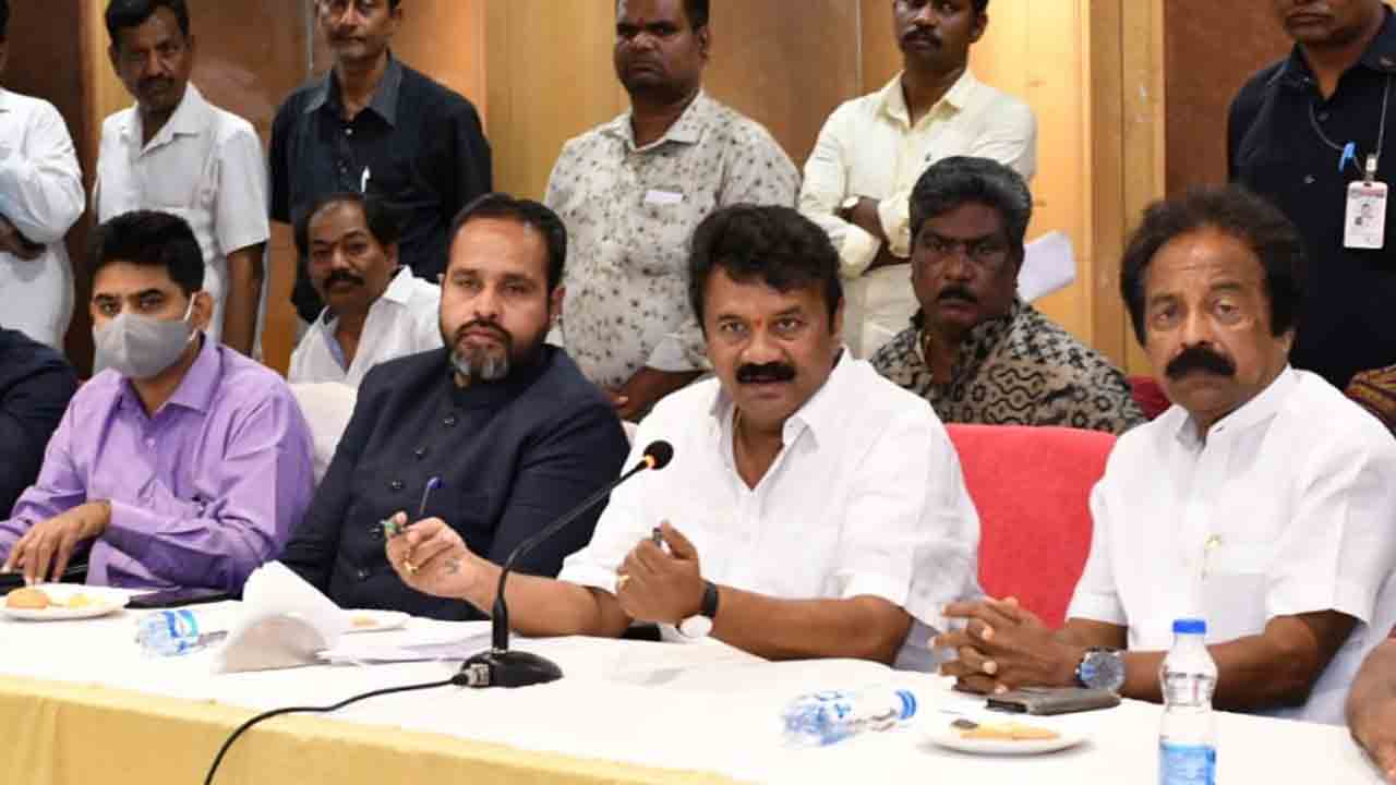 Minister Talasani | బత్తిన సోదరుల చేప ప్రసాదం పంపిణీకి పకడ్బందీ ఏర్పాట్లు : మంత్రి తలసాని