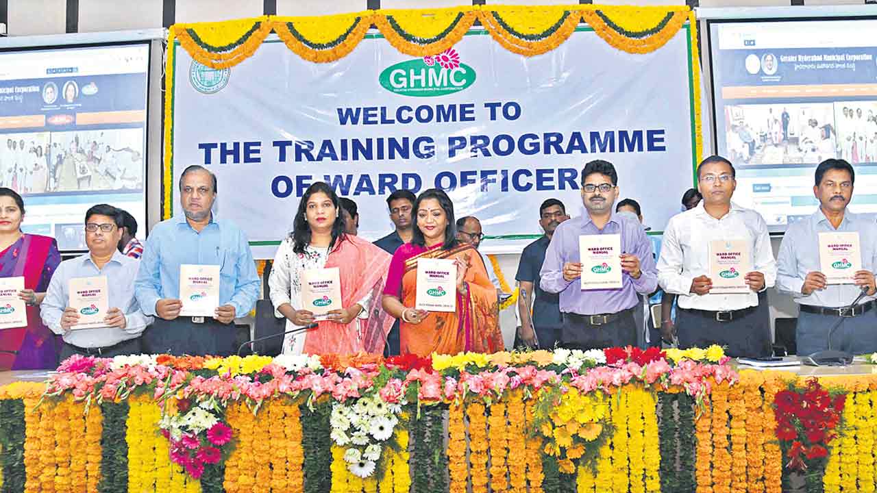 ప్రతి 50 వేల జనాభాకు వార్డు కార్యాలయం