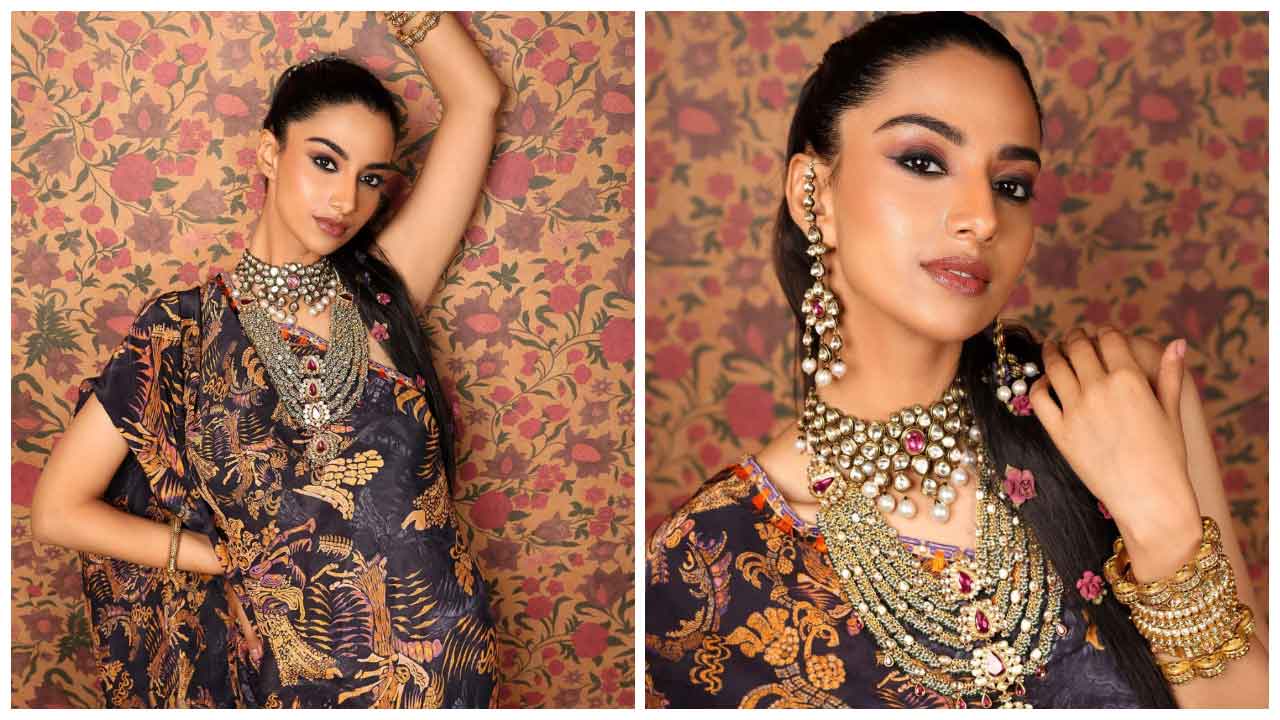 Meenakshi Chaudhary | ట్రెండీ డ్రెస్‌లో గాలం వేస్తున్న మీనాక్షి చౌదరి..