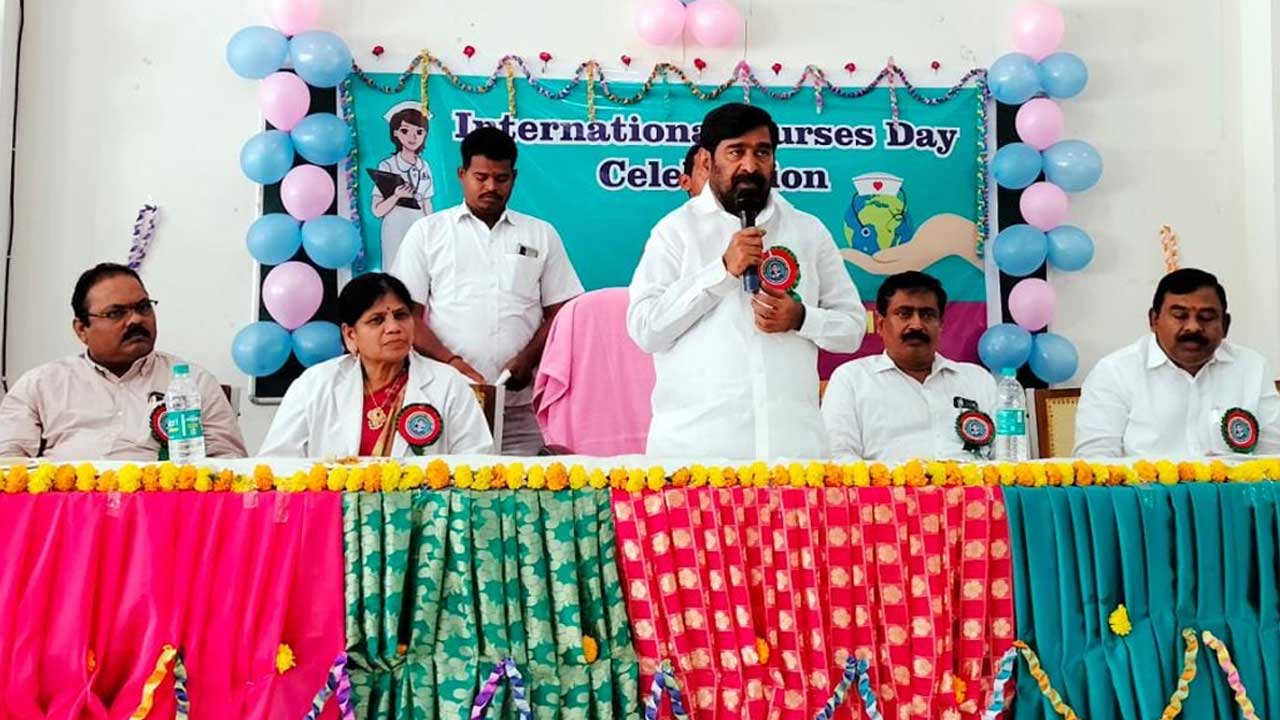 International Nurses Day | అమ్మ తర్వాత అంతటి సేవలందిస్తున్నది నర్సింగ్‌ సిబ్బందే : మంత్రి జగదీశ్‌రెడ్డి