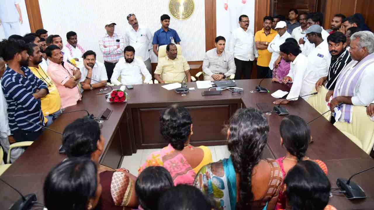 ఎల్లంపల్లి ముంపు బాధితులకు భరోసా