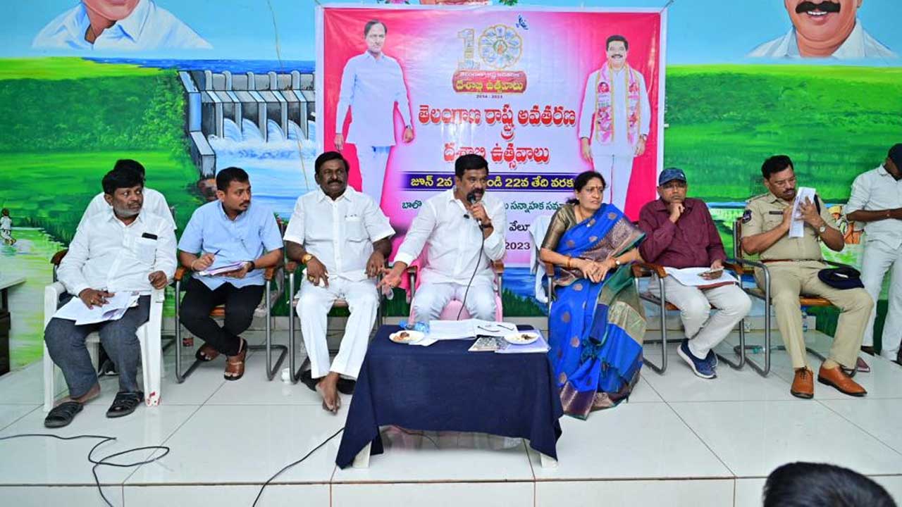 Telangana Decade Celebrations | తెలంగాణ విజయాలను నలుదిక్కులా చాటేలా దశాబ్ది ఉత్సవాలు : మంత్రి ప్రశాంత్‌రెడ్డి