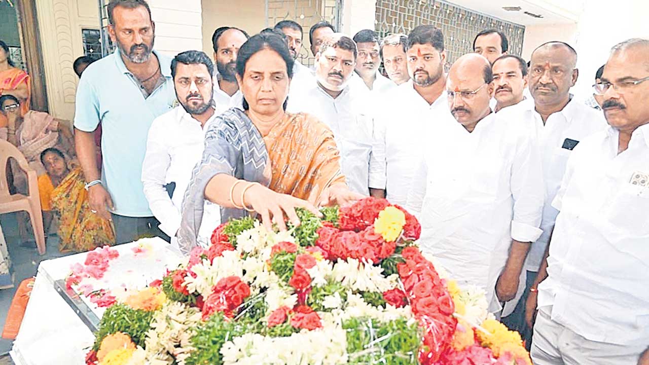 ఎమ్మెల్యే కిషన్‌రెడ్డికి మాతృ వియోగం