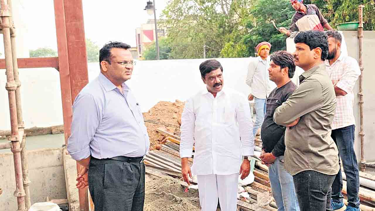 తుది దశకు ఢిల్లీ బీఆర్‌ఎస్‌ భవన్‌