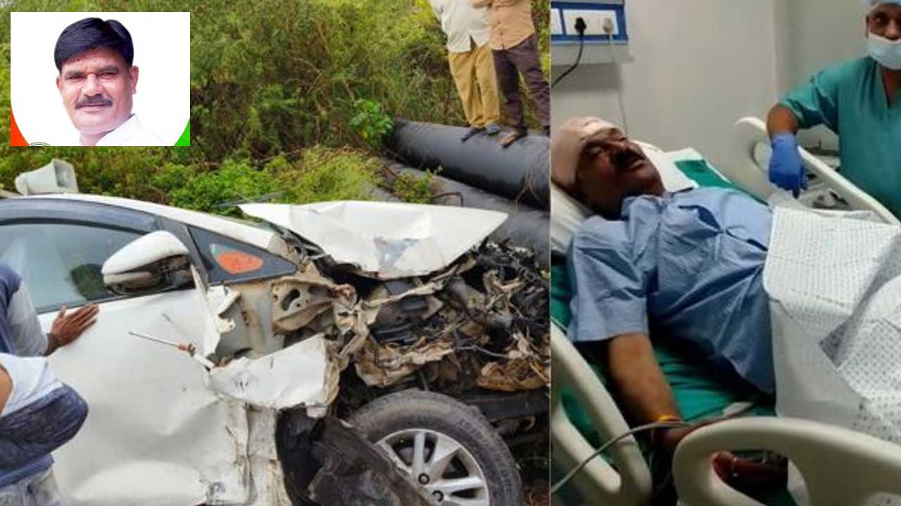 OPS Bhadoria | కారును ఢీకొట్టిన ట్రాక్టర్‌ ట్రాలీ.. మధ్యప్రదేశ్‌ మంత్రికి తీవ్ర గాయాలు