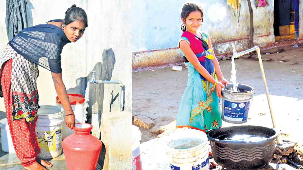 నీటి గోస తీరింది..