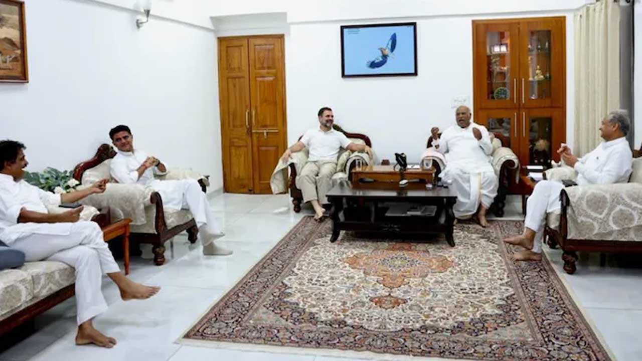 Rajasthan Congress | రాజస్థాన్‌ సీఎం గెహ్లాట్‌, సచిన్‌ పైలట్‌ మధ్య కుదిరిన రాజీ!