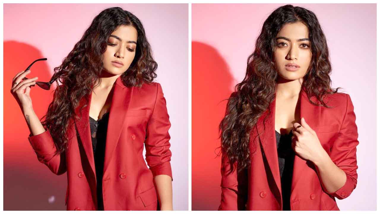 Rashmika Mandanna | ఎరుపెక్కిన అందాలతో మైండ్ బ్లాక్ చేస్తున్న రష్మిక మందన్న..