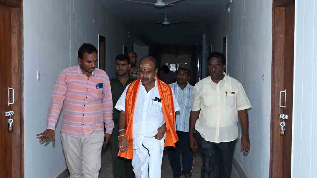 Srisailam | శ్రీశైలం మహాకుంభాభిషేక ఏర్పాట్లు త్వరిగతిన పూర్తి చేయాలి.. చైర్మన్ ఆదేశం