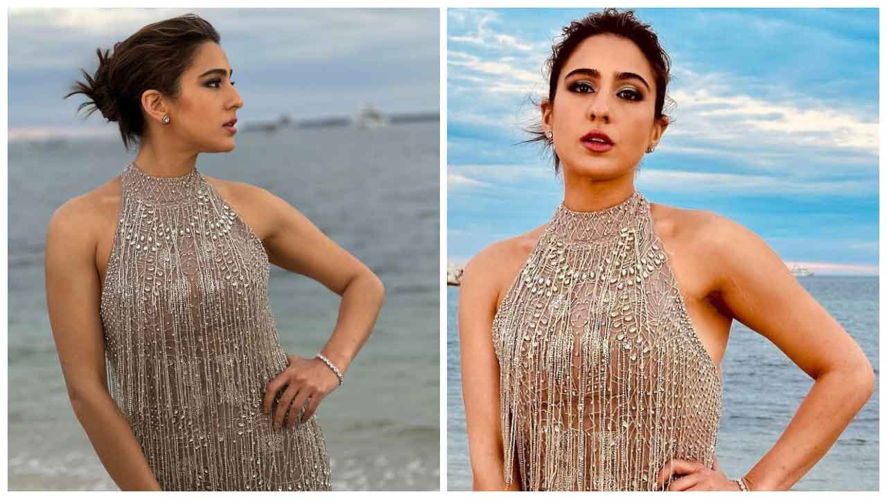 Sara Ali Khan | సాగర తీరంలో మతులు పోగొడుతున్న సారా అలీ ఖాన్..