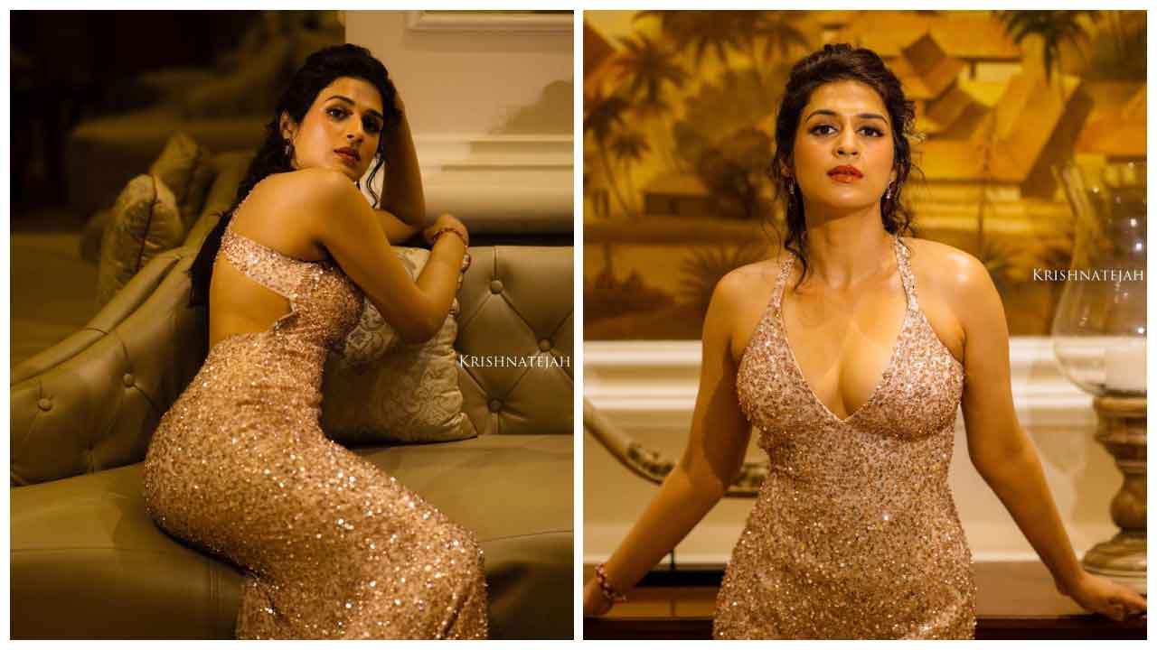 Shraddha Das | మెరిసే డ్రెస్‌లో శ్రద్ధాదాస్ మెరుపులు..