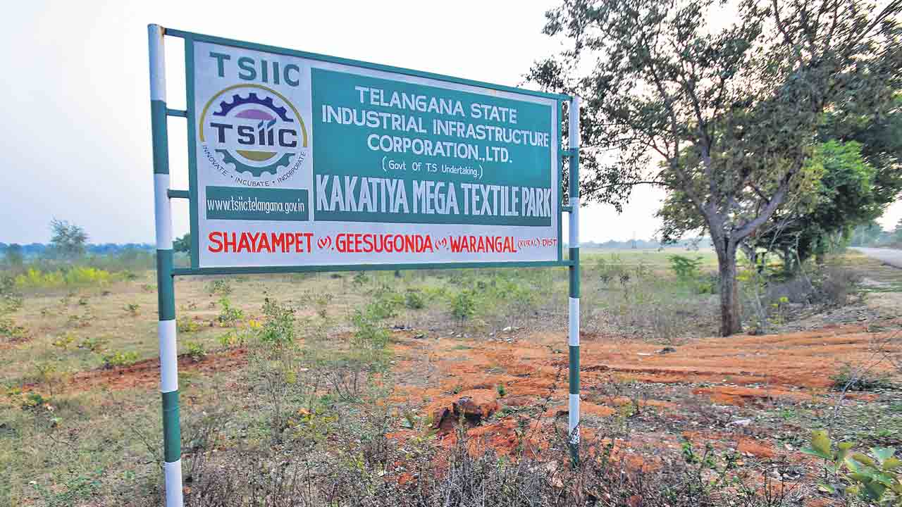 టెక్స్‌టైల్‌ పార్‌లో 20 వేల మందికి ఉపాధి