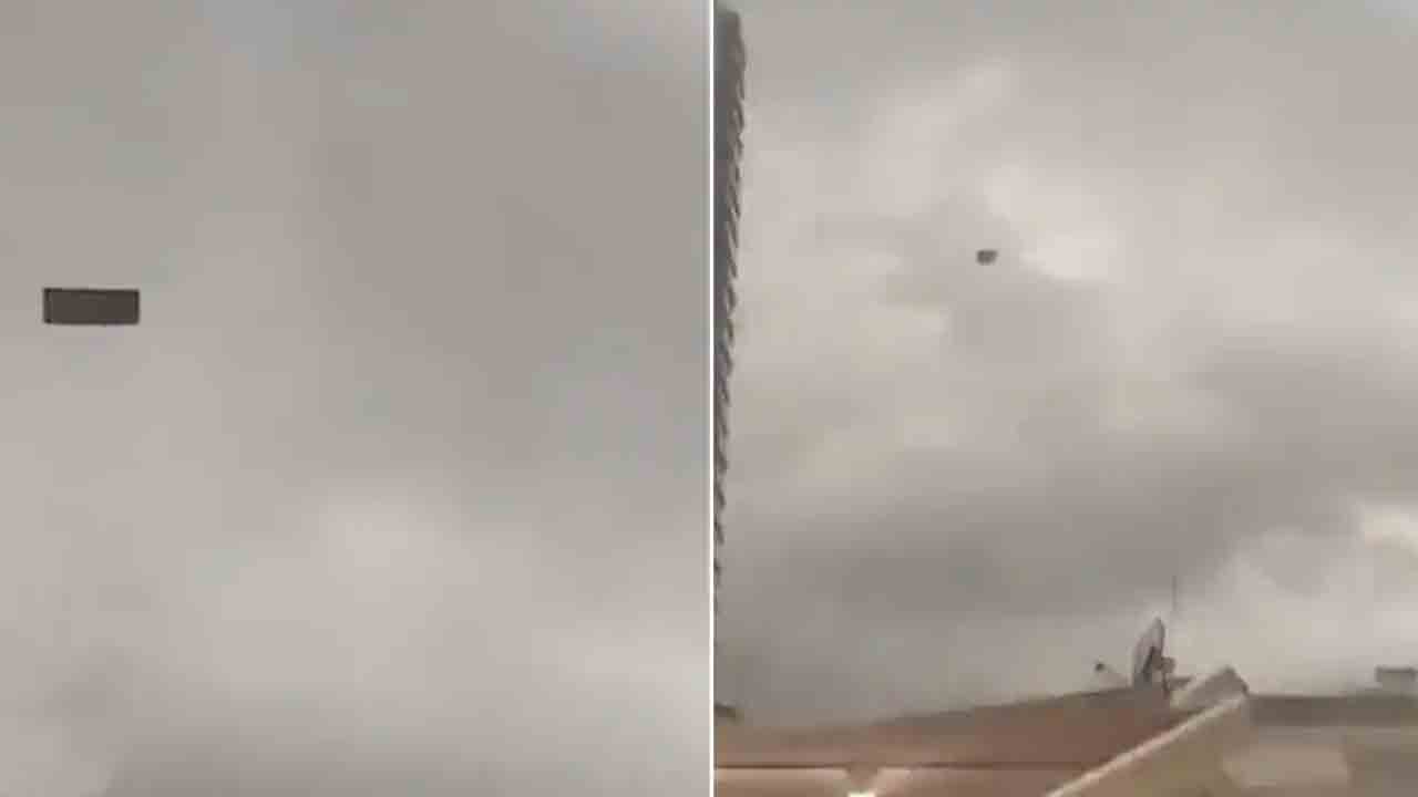 Turkey | టర్కీలో తుఫాను బీభత్సం.. గాలిలో చక్కర్లు కొట్టిన సోఫా.. వీడియో