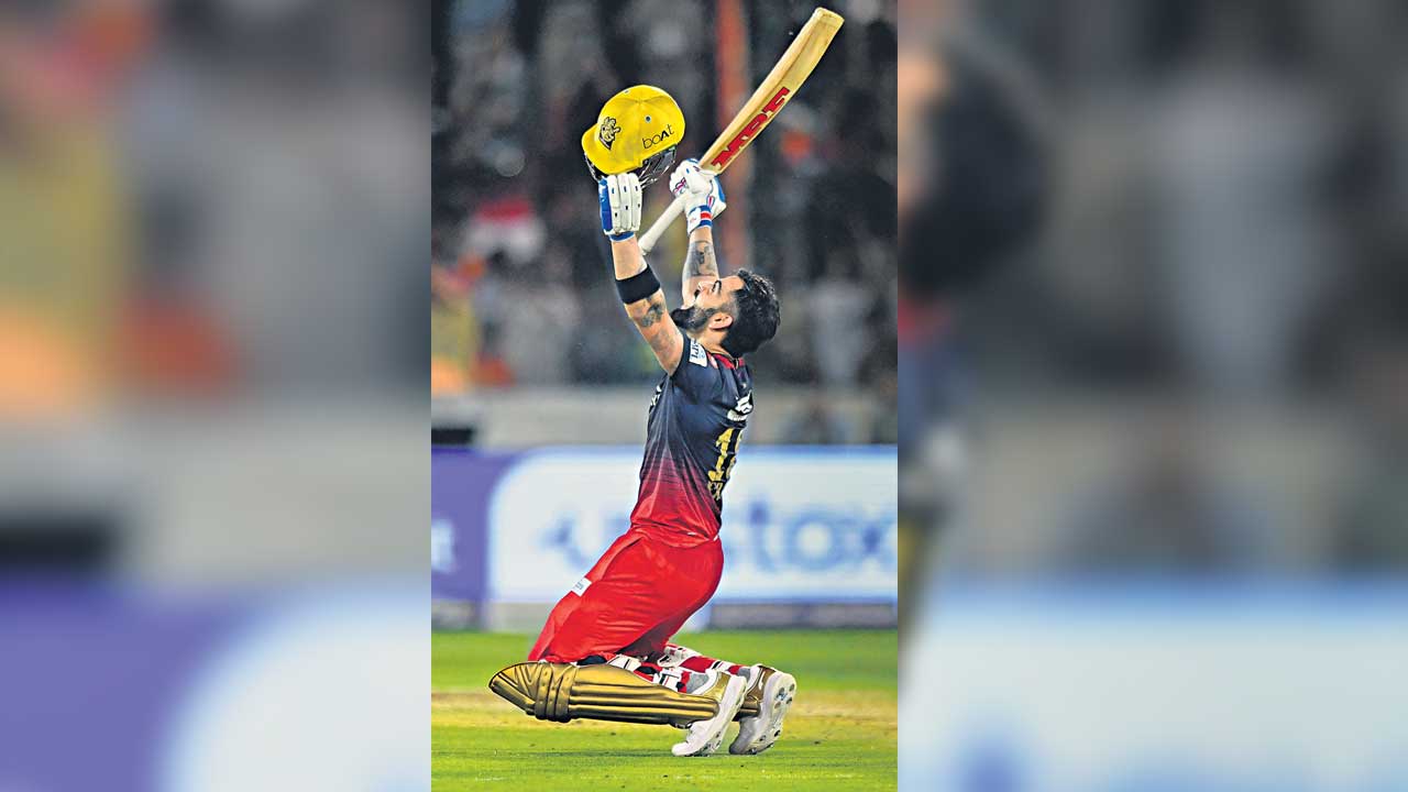 కోహ్లీ కేక… హైదరాబాద్‌పై ఆర్‌సీబీ విజయం