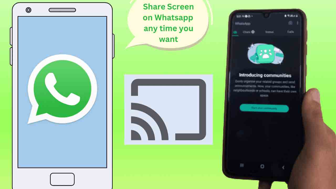 WhatsApp | వాటి తరహాలోనే త్వరలో వాట్సాప్ లోనూ స్క్రీన్ షేరింగ్..