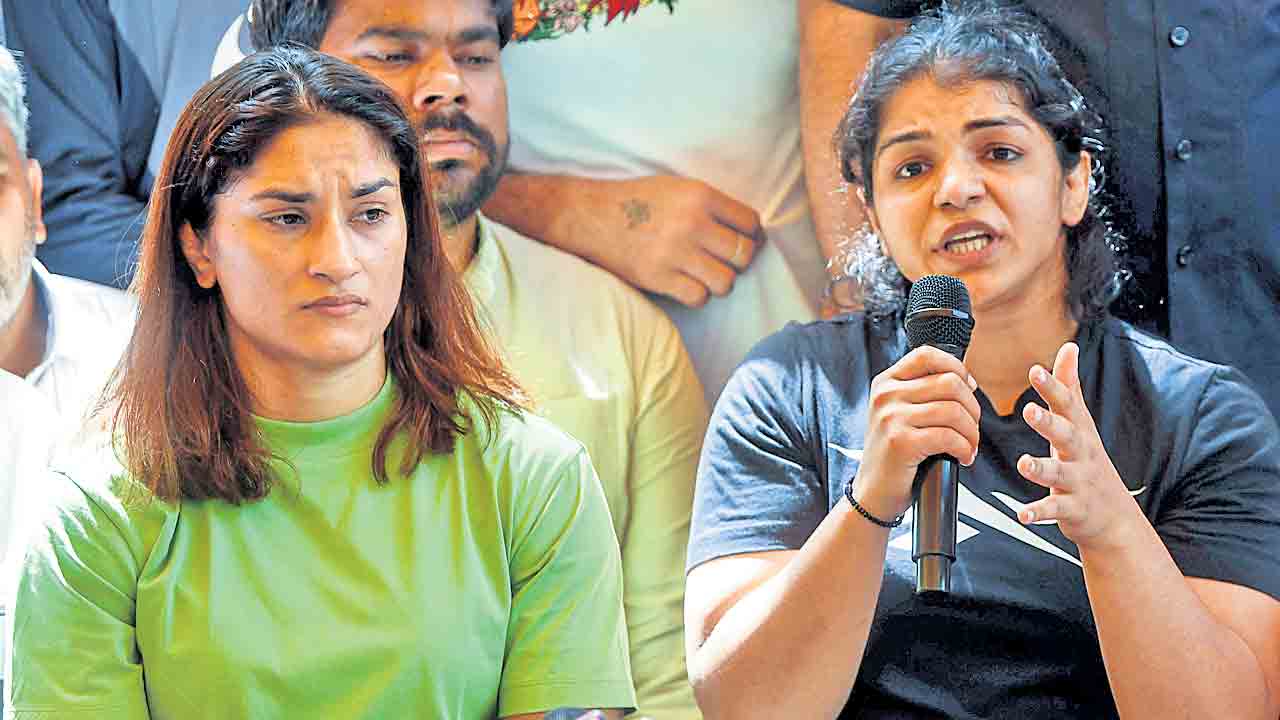 ప్రపంచం దృష్టికి రెజ్లర్ల ఆందోళన