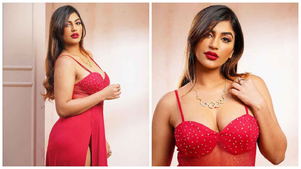 Yashika Aannand | ఎరుపెక్కిన అందాలతో మైమరిపిస్తున్న య‌షికా ఆనంద్‌..