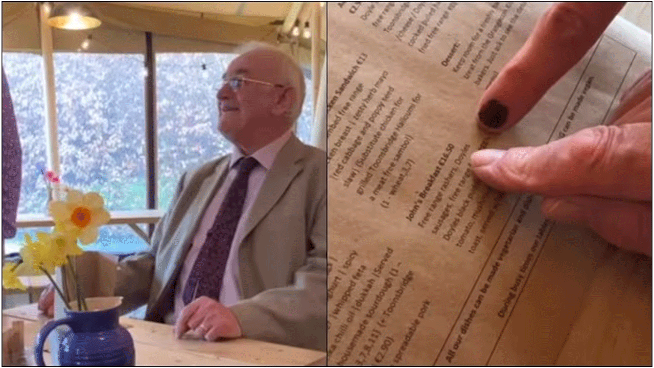 Viral Video | రెగ్యుల‌ర్ క‌స్ట‌మ‌ర్ పేరుతో డిష్ : పెద్దాయ‌న‌కు రెస్టారెంట్ అరుదైన గౌరవం