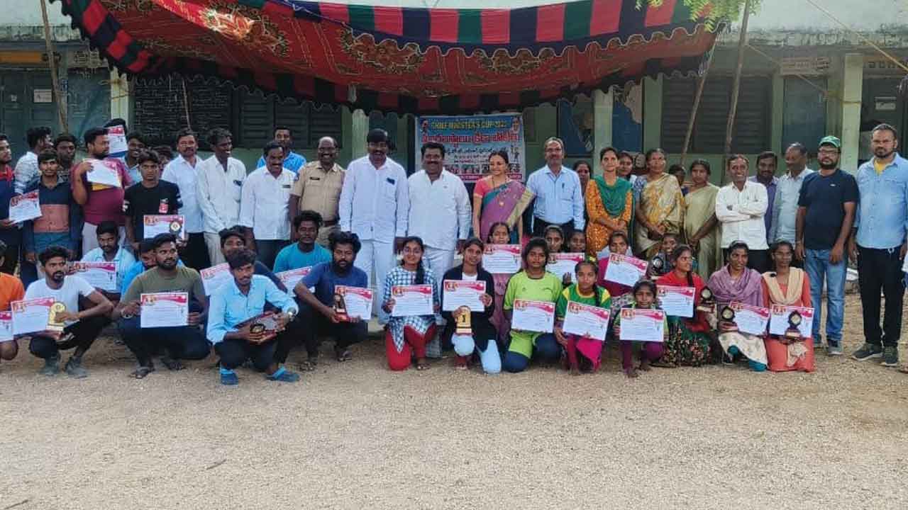 ముగిసిన సీఎం కప్‌ మండలస్థాయి పోటీలు