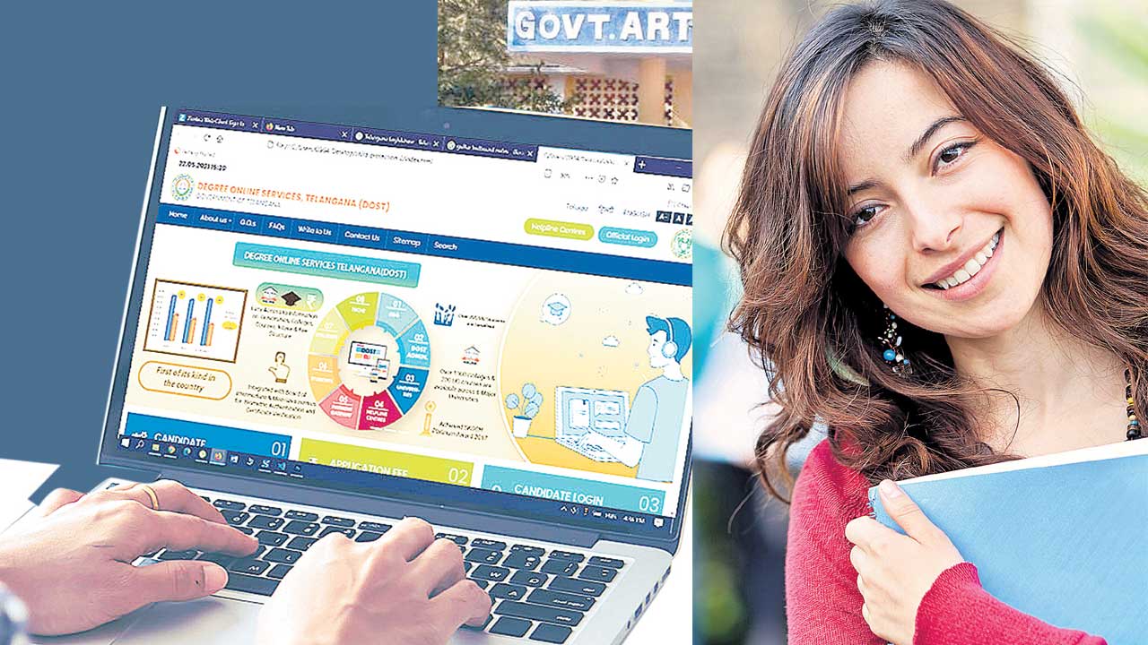 DOST |  దోస్త్‌ వచ్చేసింది.. డిగ్రీ కళాశాలల్లో ప్రవేశానికి ప్రారంభమైన దరఖాస్తు ప్రక్రియ