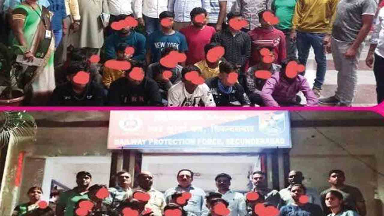 26 మంది బాలల రవాణా అడ్డగింత