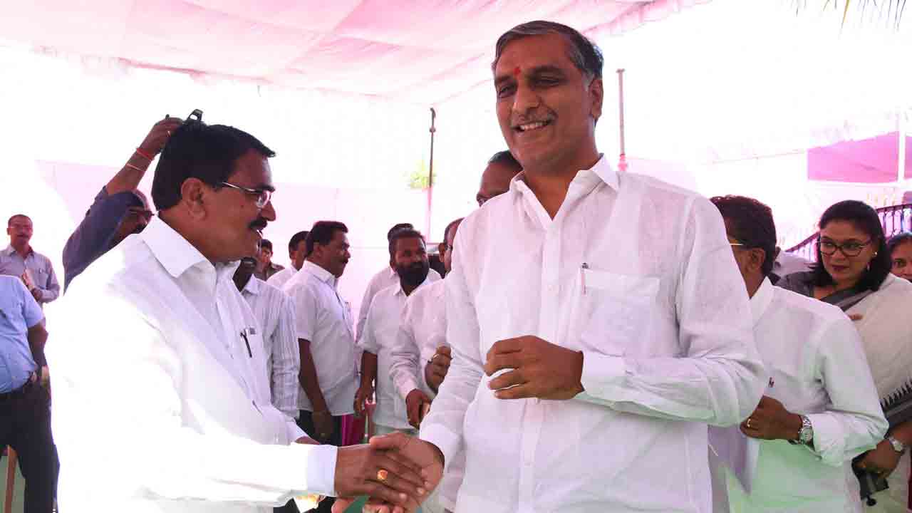 నేడు జడ్చర్లకు మంత్రి హరీశ్‌రావు