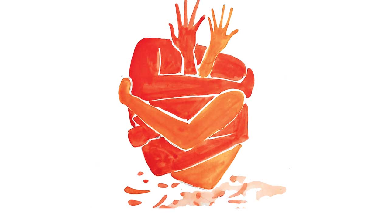 ముద్దును ముద్దు ముద్దుపెట్టుకున్నట్టుగా ఉన్నది