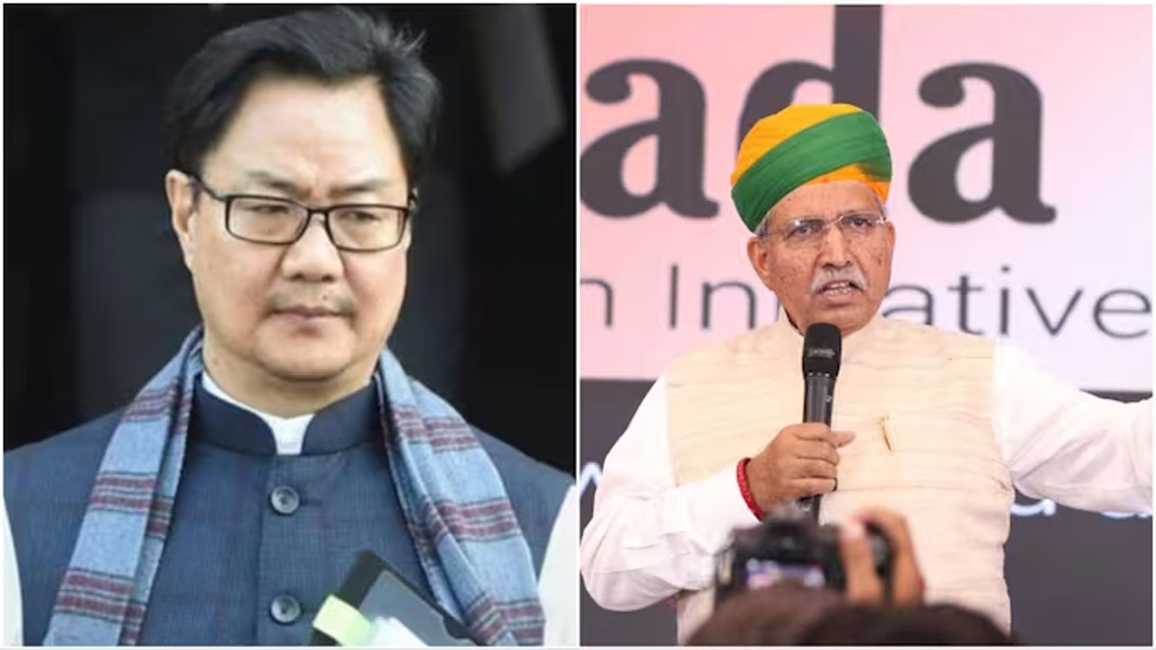 Kiren Rijiju: కిరణ్ రిజిజు ఔట్‌.. న్యాయ‌శాఖ మంత్రిగా అర్జున్ రామ్ మేఘ‌వాల్‌..