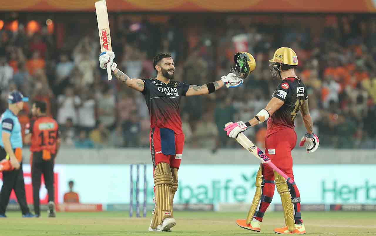 IPL 2023 | ఉప్ప‌ల్‌లో శ‌తకంతో మెరిసిన‌ కోహ్లీ.. ప్లే ఆఫ్స్ రేసులో నిలిచిన‌ ఆర్సీబీ