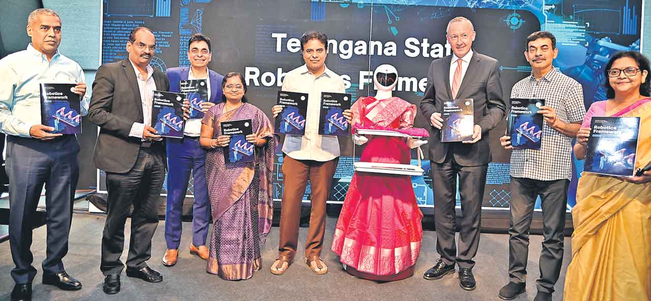 Robotics Framework | దేశంలోనే తొలి రోబోటిక్స్‌ ఫ్రేమ్‌వర్క్‌.. ఆవిష్కరించిన తెలంగాణ ప్రభుత్వం