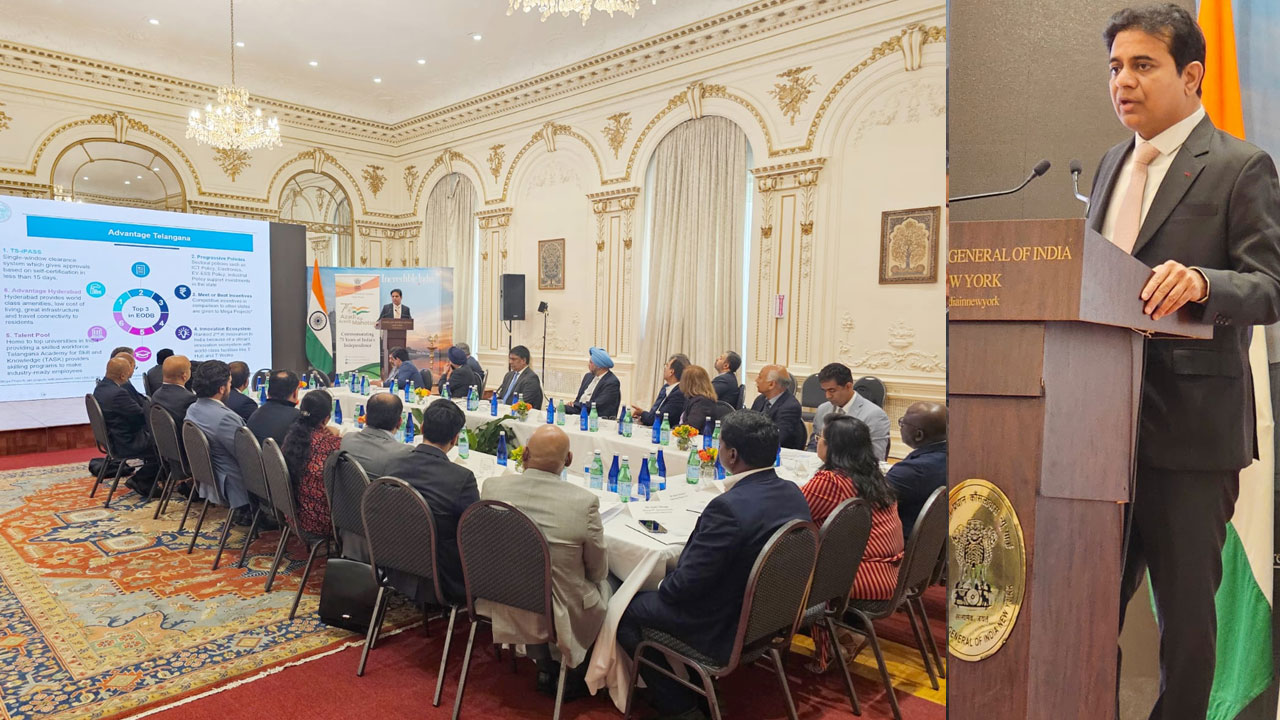 Minister KTR: ప్ర‌గ‌తిశీల మార్గంలో తెలంగాణ ప‌రిశ్ర‌మ‌ల విధానాలు: మంత్రి కేటీఆర్‌