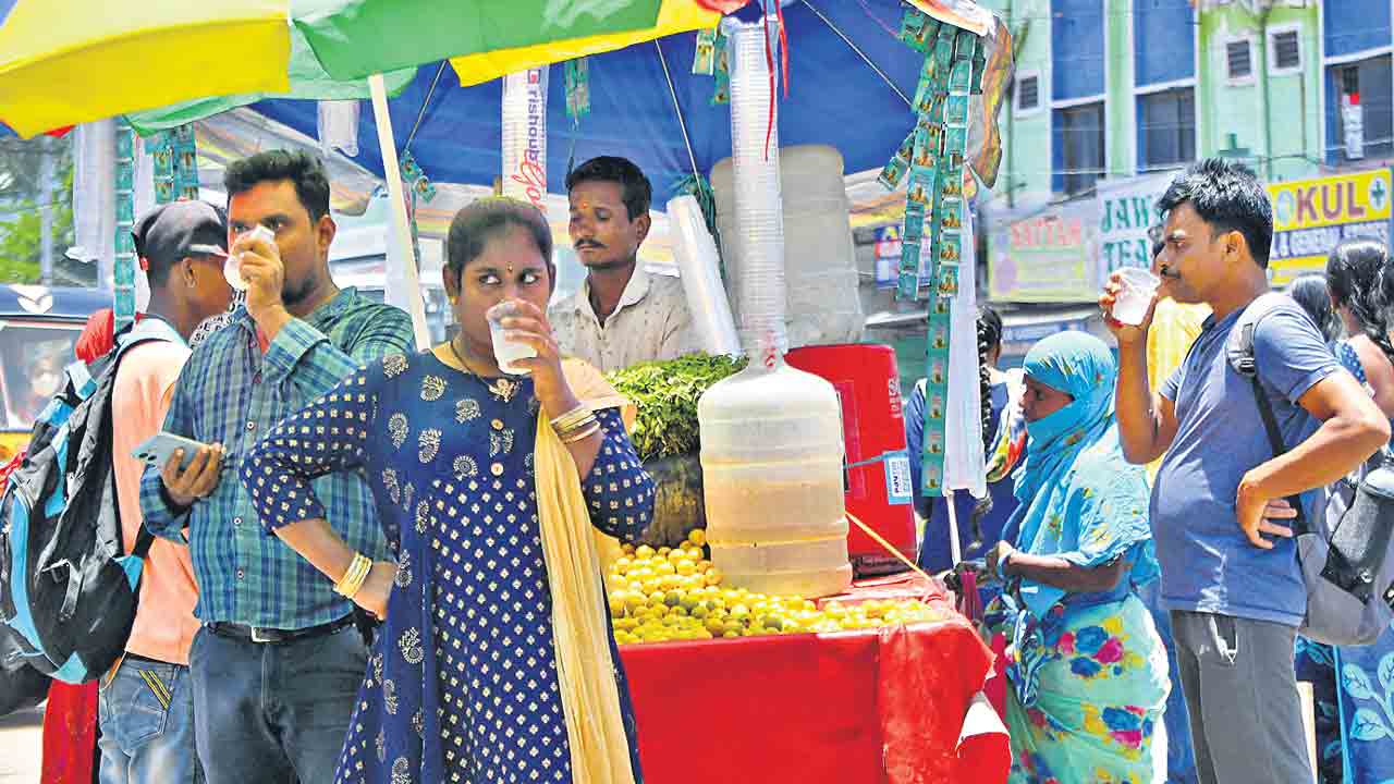TS Weather | నిప్పుల కొలిమి.. వచ్చే మూడు రోజులు భారీ ఎండలు !!