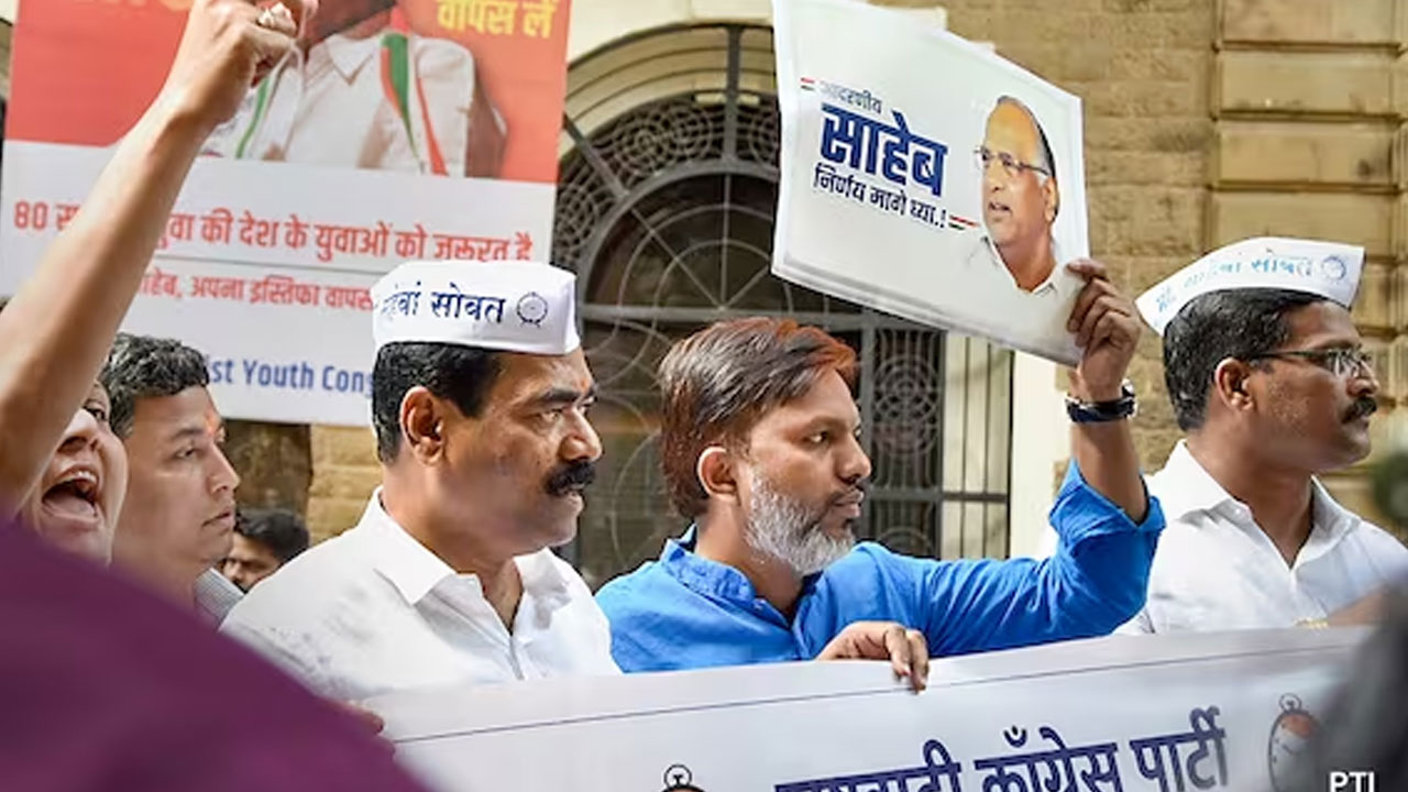 NCP: శ‌ర‌ద్ ప‌వార్ రాజీనామాను తిర‌స్క‌రించిన ఎన్సీపీ ప్యానెల్‌