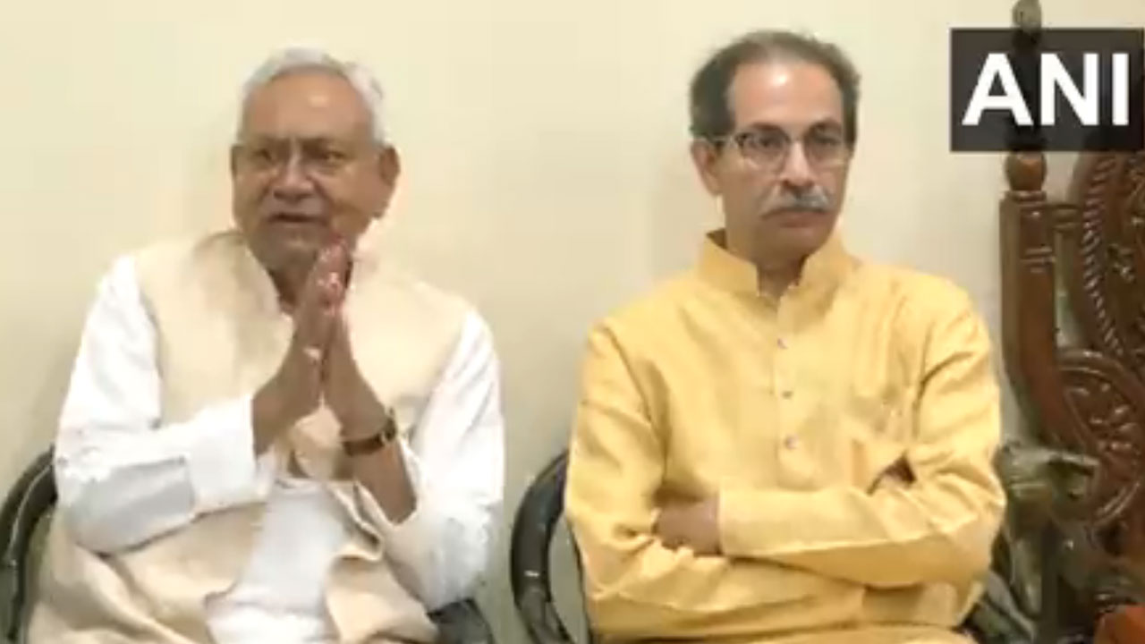 CM Nitish Kumar: ఉద్ధ‌వ్ థాక్రేను క‌లిసిన సీఎం నితీశ్ కుమార్‌