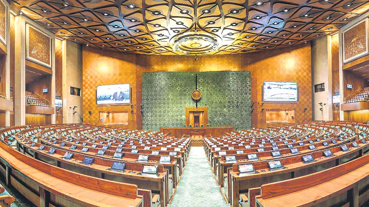 Parliament |  రాష్ట్రపతి లేకుండా నూతన పార్లమెంట్‌ ప్రారంభోత్సవం.. ఏకపక్షంగా కేంద్ర ప్రభుత్వం వేడుక