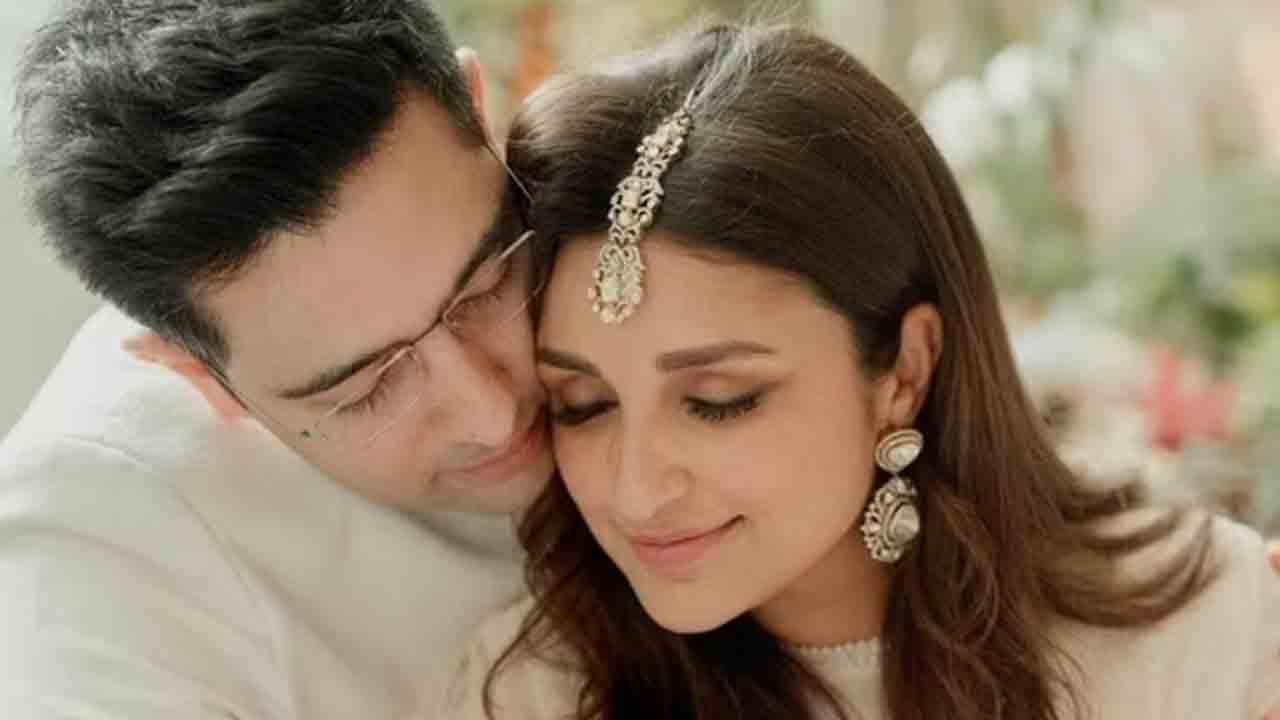 Parineeti Chopra-Raghav Chadha | ఘనంగా పరిణీతి చోప్రా-రాఘవ చద్దా ఎంగేజ్‌మెంట్‌.. ఫోటోలు వైరల్‌