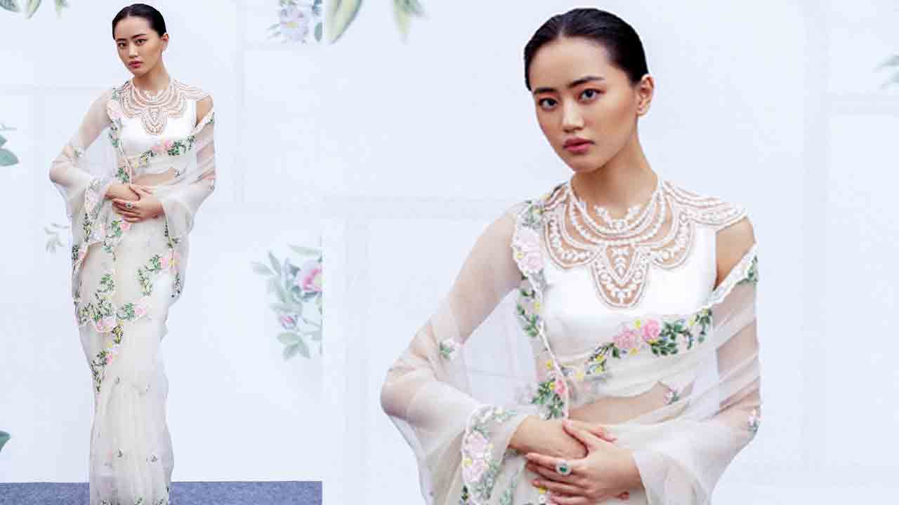 Naya Mall | చీరకు ముత్యపు సోకులు