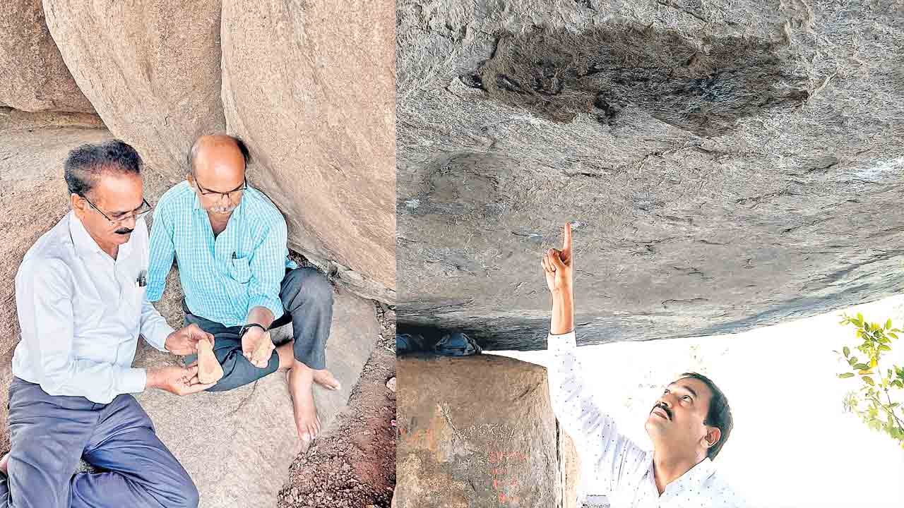 Hyderabad | హైదరాబాద్‌లో 5 వేల ఏండ్ల నాటి చిత్రలిపి