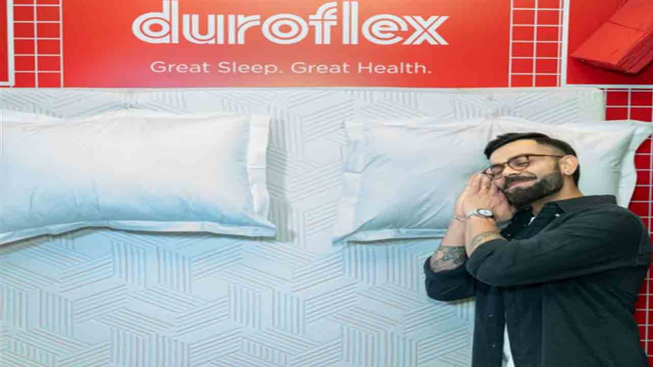 డ్యూరోఫ్లెక్స్‌కు కోహ్లీ