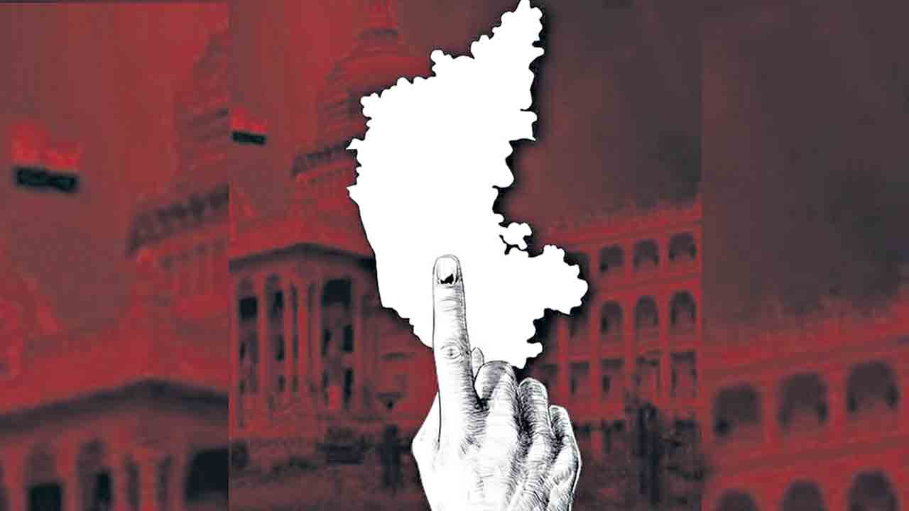 Karnataka Elections |   ఎగ్జిట్‌లో హంగ్‌.. ఎవరో కింగ్‌.. బీజేపీ అధికారం కోల్పోతుందన్న ఎగ్జిట్‌ పోల్స్‌
