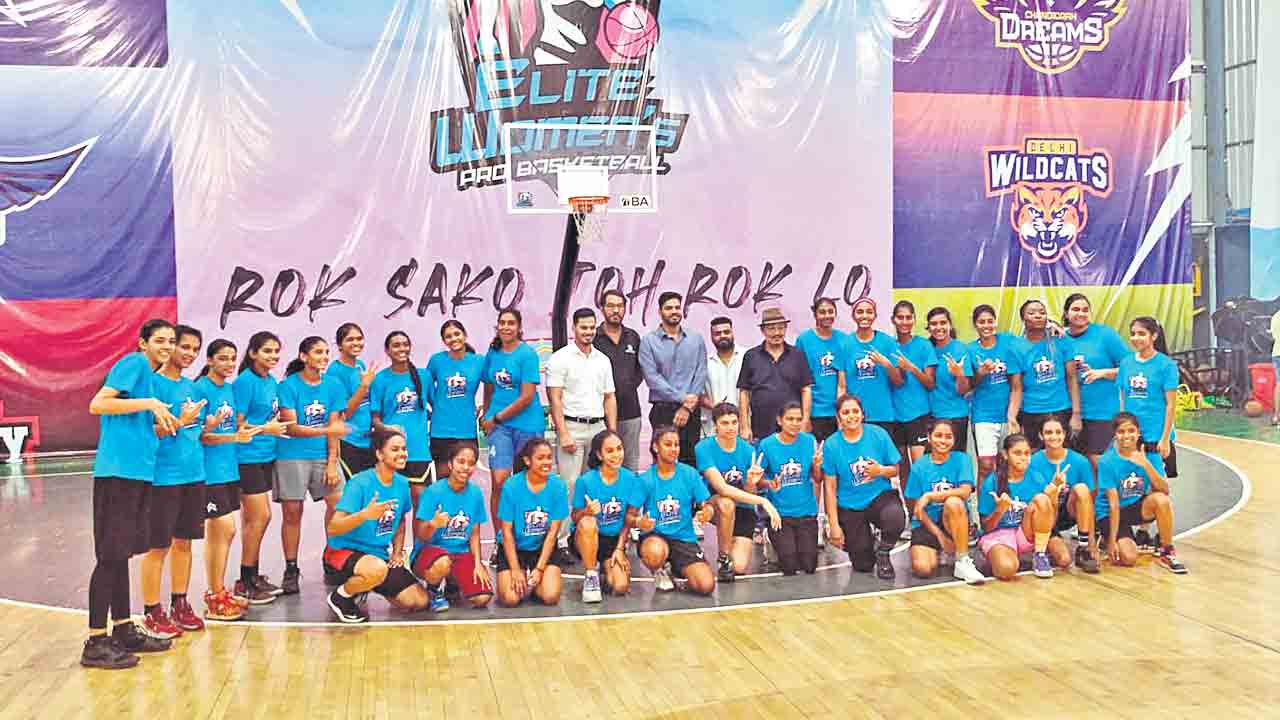 ఉమెన్స్‌ బాస్కెట్‌బాల్‌ లీగ్‌ షురూ