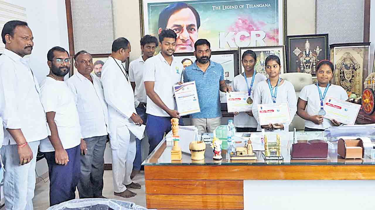 యోగాలో రాణించడం అభినందనీయం