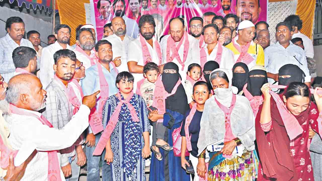 బీఆర్‌ఎస్‌లో భారీగా చేరికలు