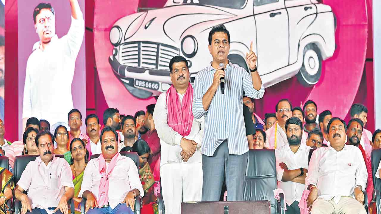 Minister KTR |  అభివృద్ధి చేసినం కాబట్టే సంబురాలు.. కాంగ్రెస్‌, బీజేపీ 60 ఏండ్లలో చేయనిది..మేం తొమ్మిదేండ్లలోనే చేసి చూపించాం: మంత్రి కేటీఆర్‌